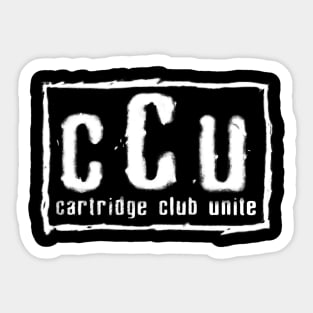 Cartridge Club Unite cCu Sticker